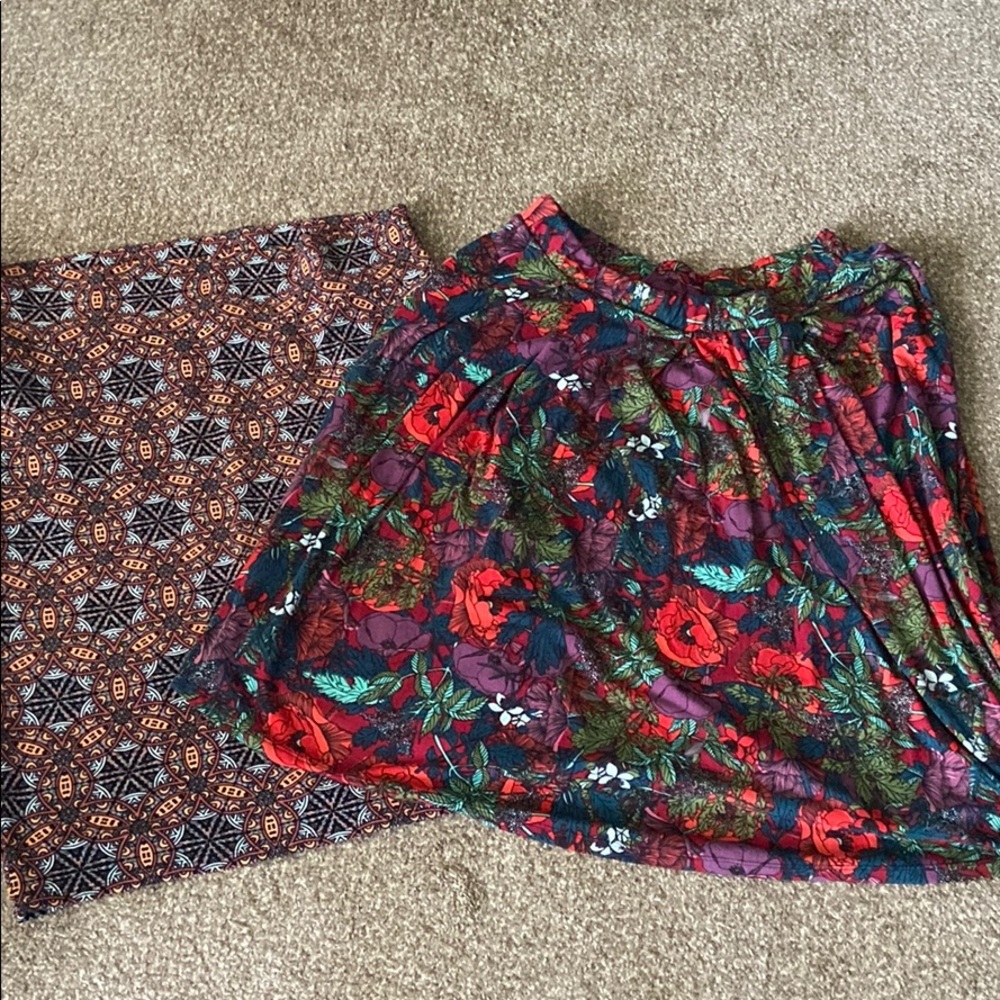 LuLaRoe Lot 2 skirts